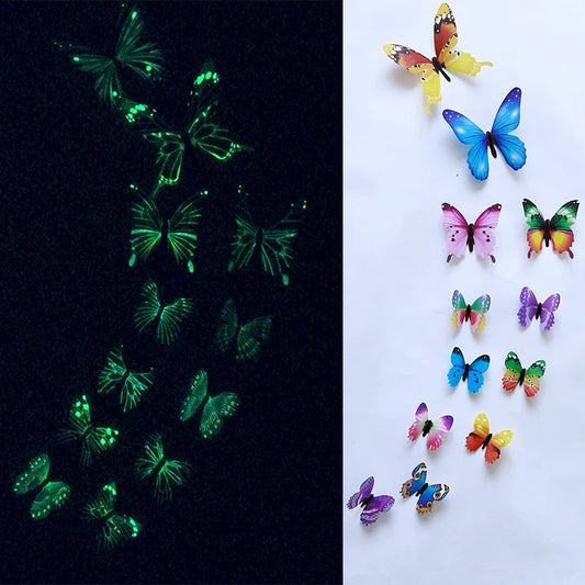 3D Luminous Butterfly Wall Stickers