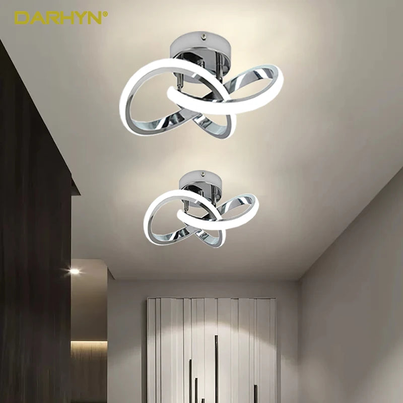 LED Strip Ceiling Lights Modern Lamps