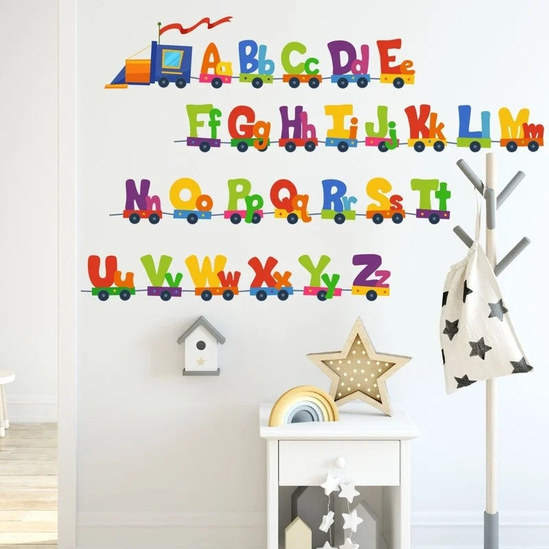 26 Letters Alphabet Wall Stickers