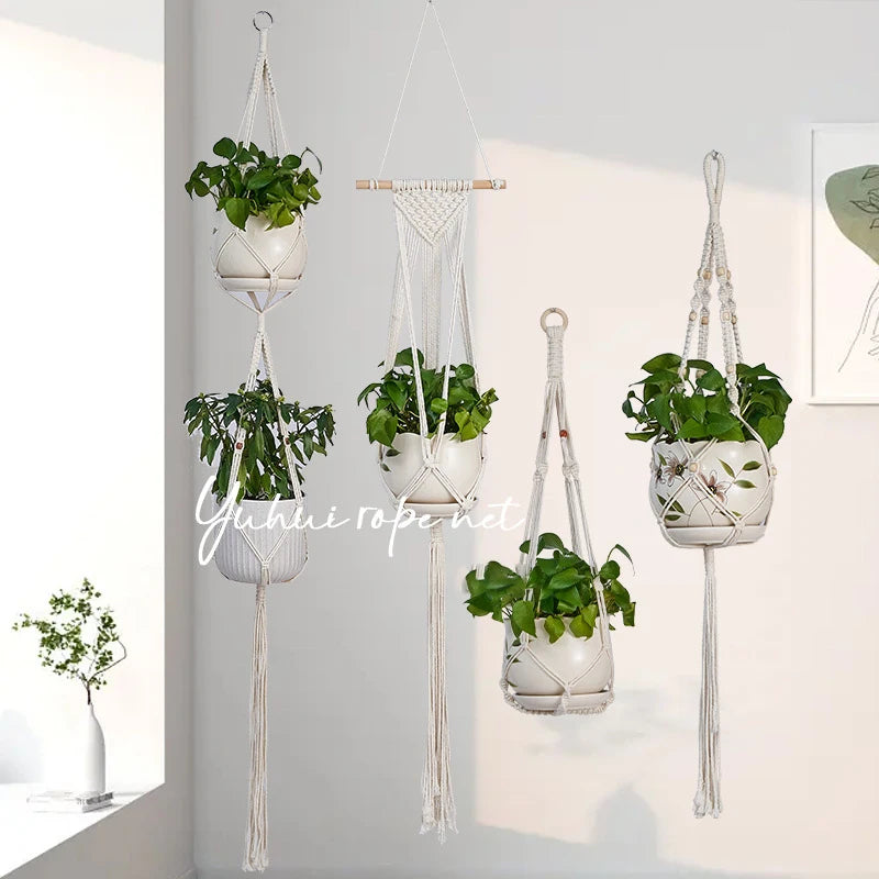 Gardening Plant Hanging Flower Baskets Pots